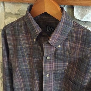 👕3for$20👕 Jos. A. Bank Plaid Button down Shirt